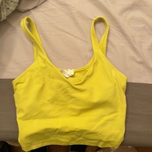 Lululemon Athletica Womens' Align Tank in Neon yellow